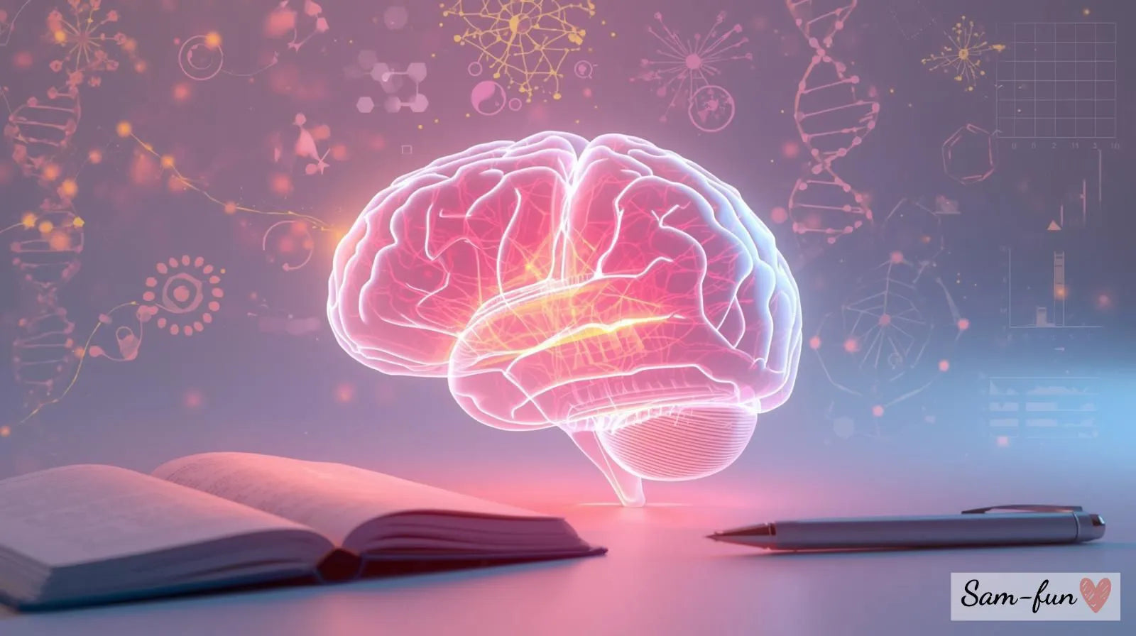 Wetenschap achter affirmaties masterclass deel 2 met hersenen en neurale paden visualisatie